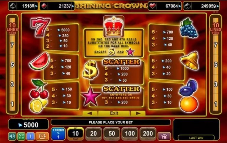 Shining Crown DEMO online 2023 - Pacanele gratis ColoSlots