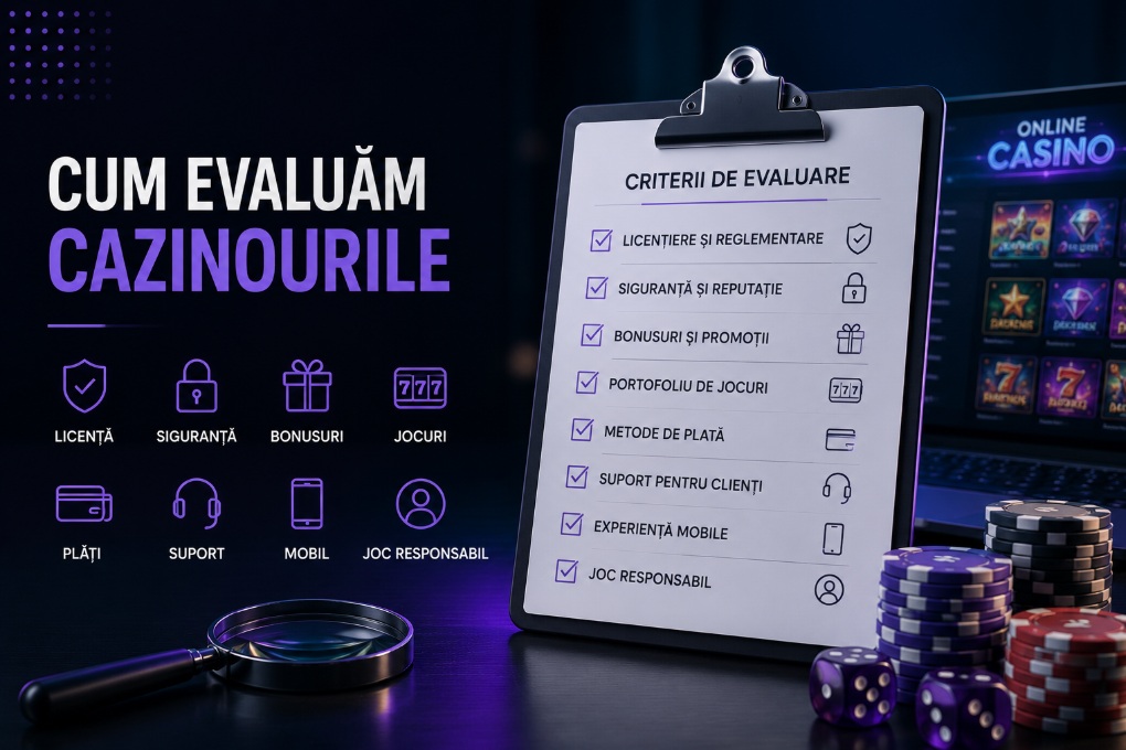 Cum evaluam cazinourile online